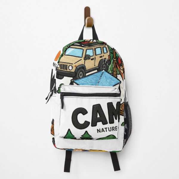 Item preview, Camping Nature Friends Fun Adventure designed and sold by WearTheVibe Store.