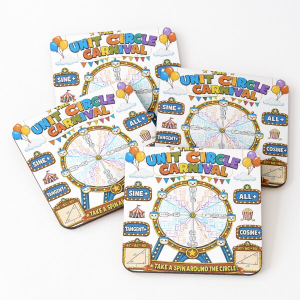 Item preview, Unit Circle Carnival designed and sold by ForestaMath.