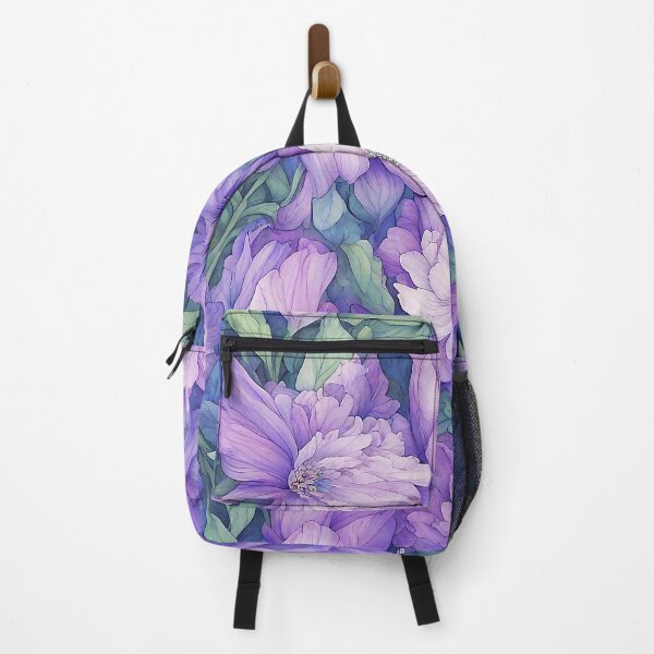 Item preview, A Garden of Purple Flowers designed and sold by LaRoach Digital Arts.