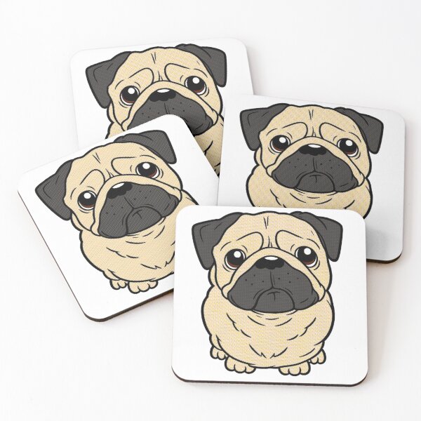 Item preview, Sad Pug Sticker Design designed and sold by ben.comictell.