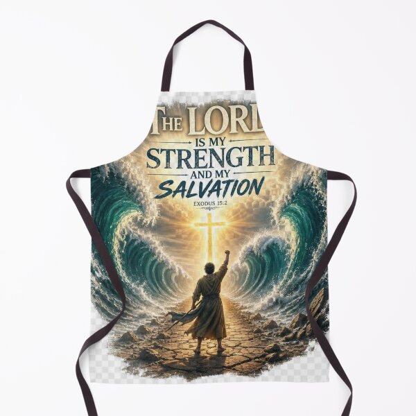 Item preview, Exodus 15:2 Christian Design | The LORD Is My Strength And My Salvation KJV designed and sold by Paltooproducts.