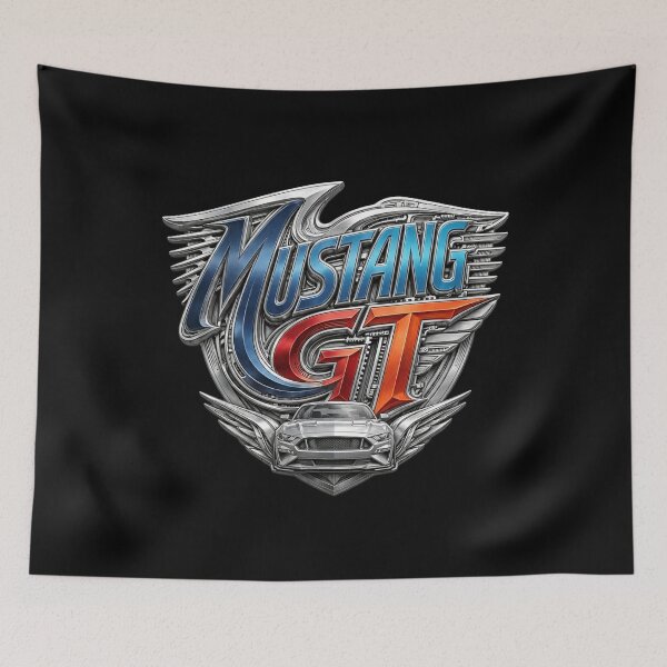 Item preview, Mustang GT Design 2, Ford Mustang GT Shirt, American Muscle Car, V8 Performance, Pony Car, Rear Wheel Drive, Street Racing, Performance Coupe, Car Enthusiast Graphic designed and sold by Typologystudios.