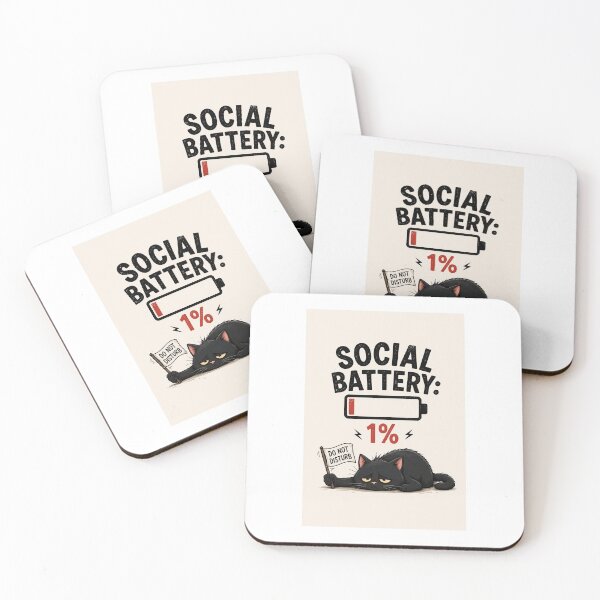Item preview, Social Battery cat designed and sold by Florian7596.