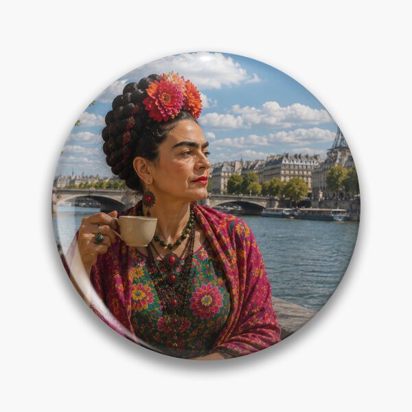 Item preview, Frida Kahlo Paris designed and sold by Muycote.