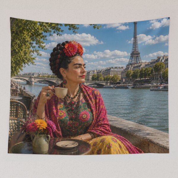 Item preview, Frida Kahlo Paris designed and sold by Muycote.