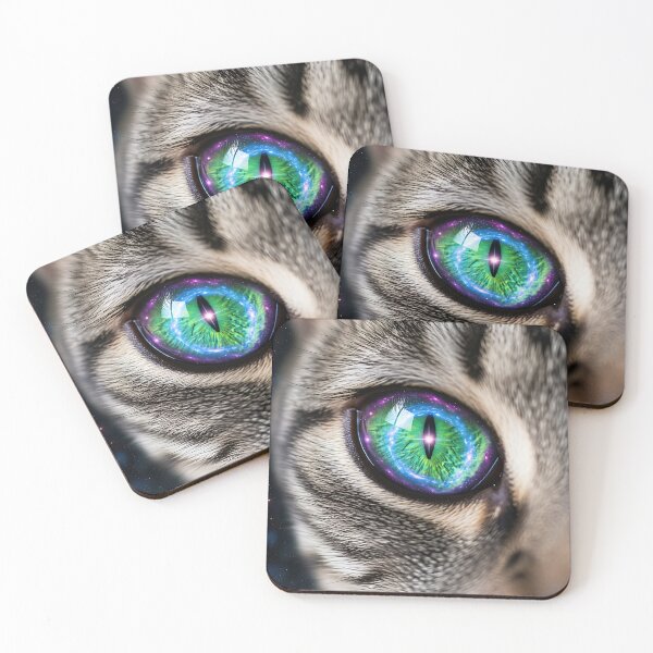 Item preview, Cosmic Galaxy Cat Eye designed and sold by Michaelragheb.