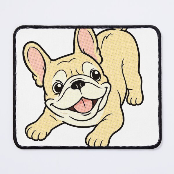 Item preview, Happy Cream Puppy in Playful Pose designed and sold by ben.comictell.