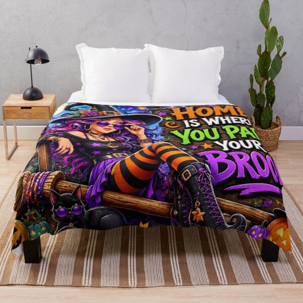 Item preview, Witch Home Is Where You Park Your Broom designed and sold by DazzleKitty.