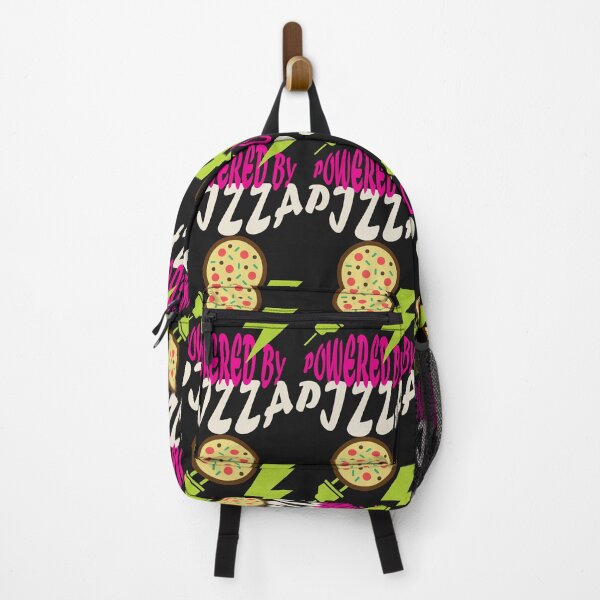 Item preview, Powered By Pizza Colorful Pizza Power Graphic designed and sold by ANJ Creative Designs.