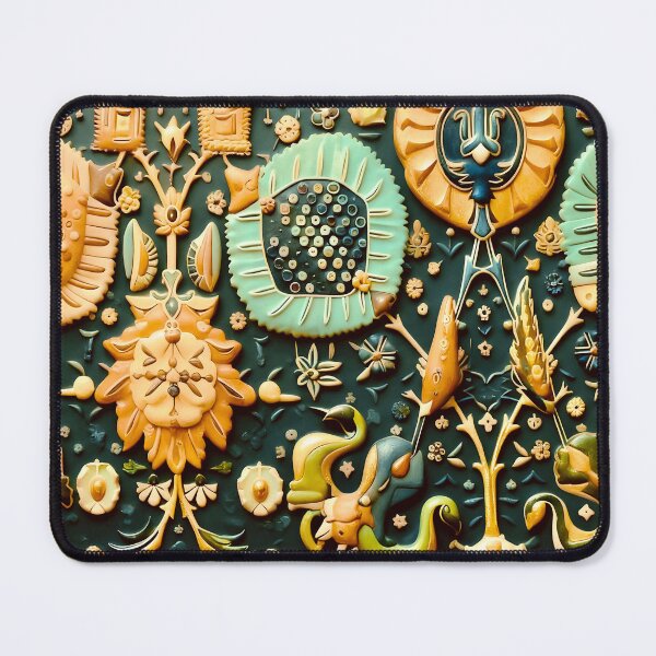 Item preview, Safavid Kerman Vase Carpet Fragment designed and sold by Vicky Brago-Mitchell®.