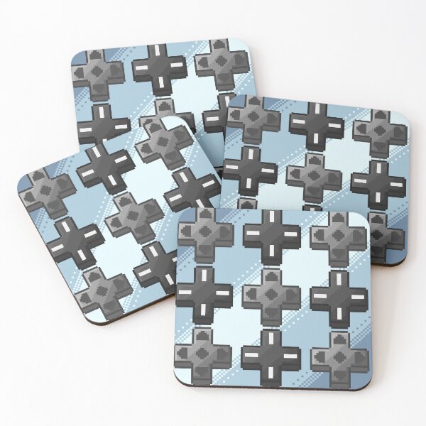 Item preview, Dpad pixelart pattern(version with background colour) designed and sold by CyberphnxArtz.