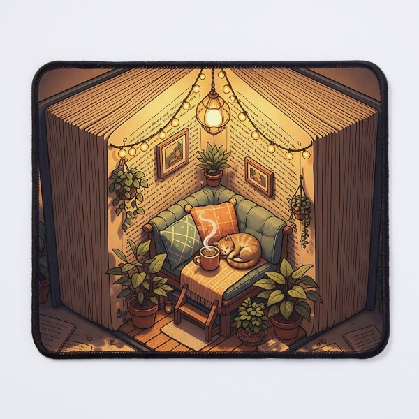 Item preview, Open Book Cozy Reading Nook designed and sold by Michaelragheb.