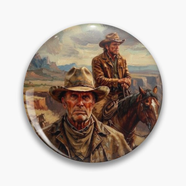 Item preview,  Broken Trail Western Drama Fine Art Tribute designed and sold by Art's Diner.