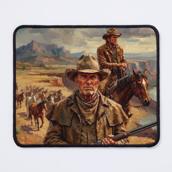 Item preview, Broken Trail Western Drama Fine Art Tribute designed and sold by Art's Diner.