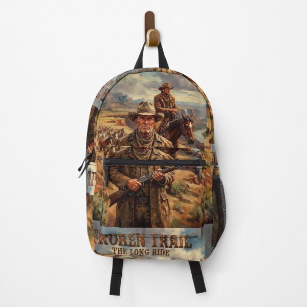 Item preview, Broken Trail Western Drama Fine Art Tribute designed and sold by Art's Diner.