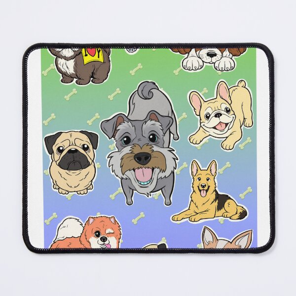 Item preview, Ten Playful Canine Friends Together designed and sold by ben.comictell.