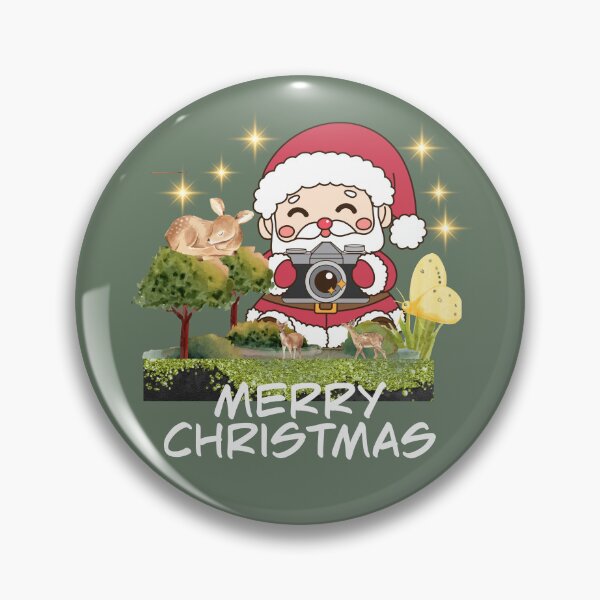Item preview, Cute Santa taking photos in starry field christmas design. designed and sold by SarahLuguii.