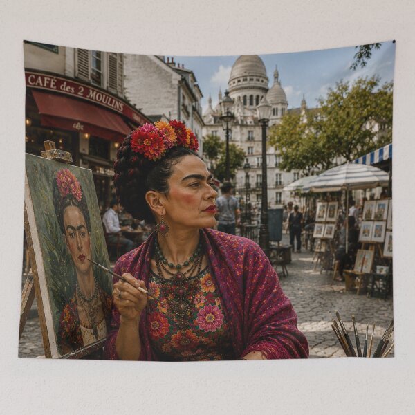 Item preview, Montmartre Frida Kahlo designed and sold by Muycote.