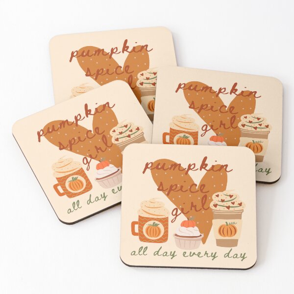 Item preview, Love Pumpkin Spice Girl Coffee All Day Every Day Fall Latte Cozy Season designed and sold by Forevermore.