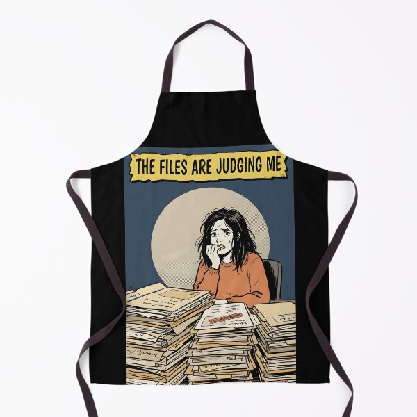 Item preview, The Files Are Judging Me Comic Poster designed and sold by DuckOddity.