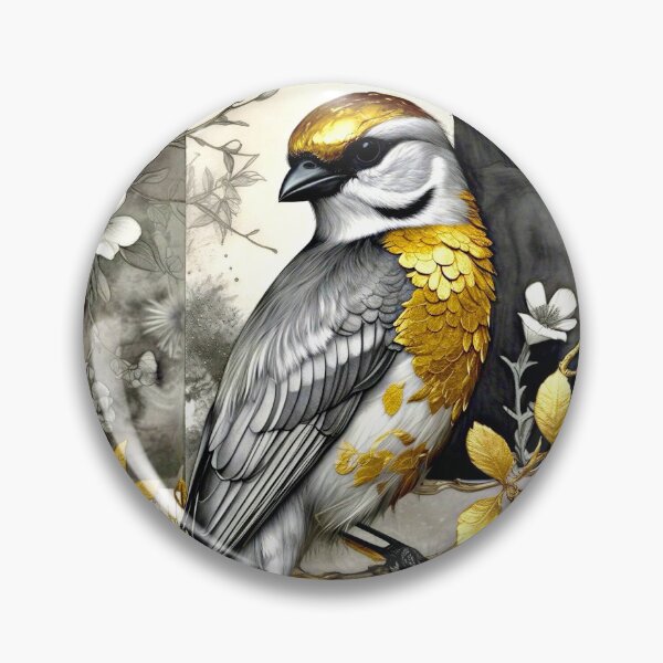 Item preview, A Golden Bird designed and sold by ©Janis Zroback.