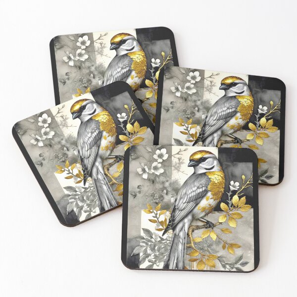 Item preview, A Golden Bird designed and sold by ©Janis Zroback.