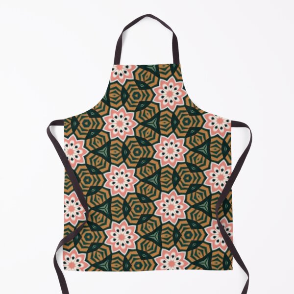 Item preview, Art Deco Pomegranate Seeds Pattern designed and sold by Shy Fractal Designs.