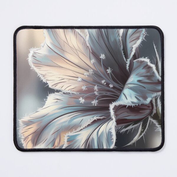 Item preview, Frosted Lily Flower Ethereal Oil Painting designed and sold by SellingWSarah17.