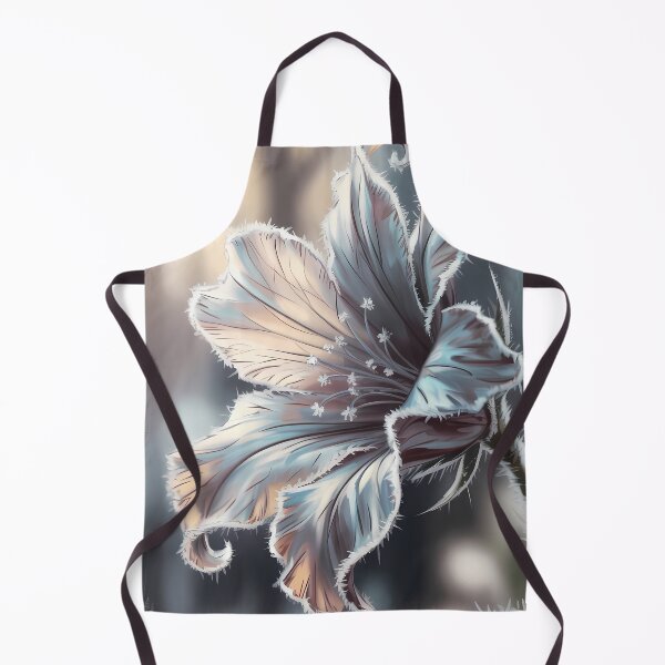 Item preview, Frosted Lily Flower Ethereal Oil Painting designed and sold by SellingWSarah17.