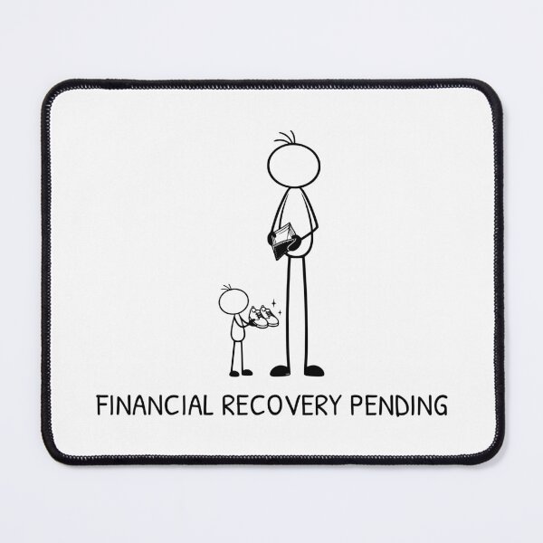 Item preview, Funny Back to School Dad Shirt | Financial Recovery Pending | School Shopping Parent Humor designed and sold by Pebl-Co.