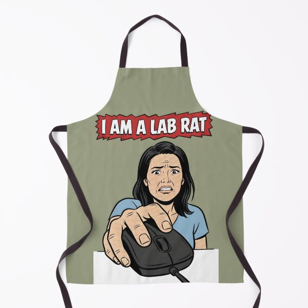 Item preview, I Am A Lab Rat Minimalist Comic Poster designed and sold by DuckOddity.