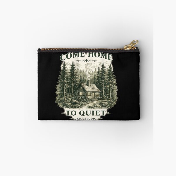 Item preview, Vintage Forest Cabin Nature Art designed and sold by JKDJ.