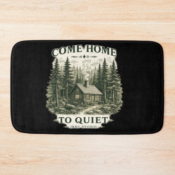Item preview, Vintage Forest Cabin Nature Art designed and sold by JKDJ.