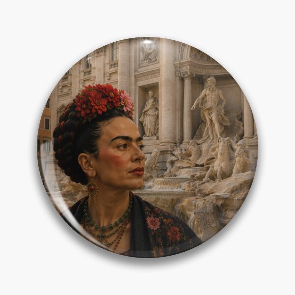 Item preview, Frida Kahlo Fontana di trevi designed and sold by Muycote.