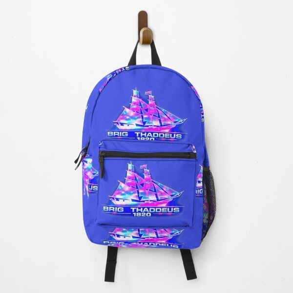 Item preview, Cyberpunk Brig Thaddeus 1820 - Holographic Glitch Ship designed and sold by A E S T H E T A T A G.