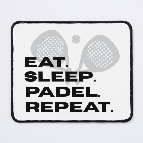 Item preview, Eat Sleep Padel Repeat | Funny Padel Player Design designed and sold by Doozie designs.