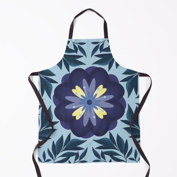 Item preview, Blue Bohemian Flower Pattern designed and sold by kaitlynlingo.