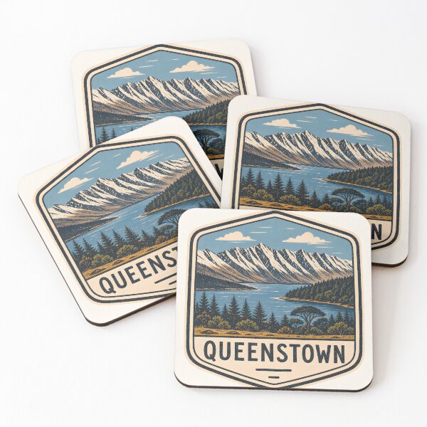 Item preview, Queenstown New Zealand designed and sold by LoveLabDesign.