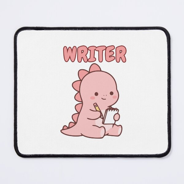 Item preview, Writer dino making notes designed and sold by BritishDelights.