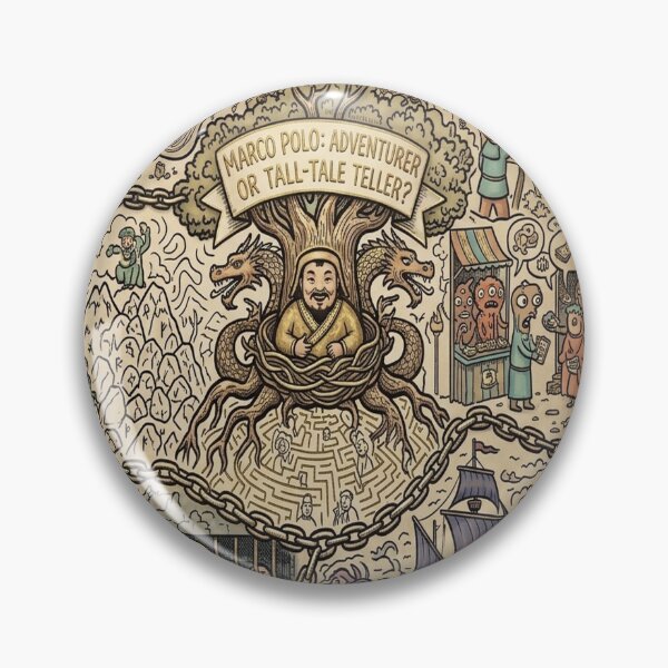 Item preview, Marco Polo's journey between reality and legend. designed and sold by NUKHUD World .