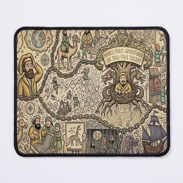 Item preview, Marco Polo's journey between reality and legend. designed and sold by NUKHUD World .