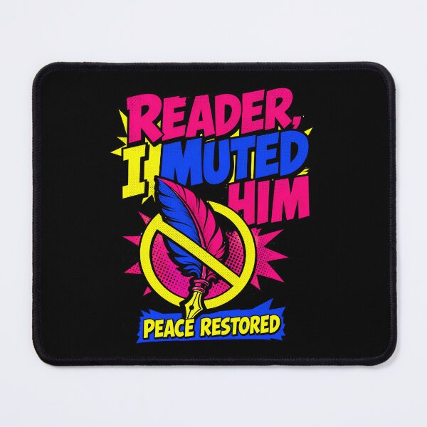 Item preview, Jane Eyre: Reader, I Muted Him—Peace Restored designed and sold by Fenay Designs.