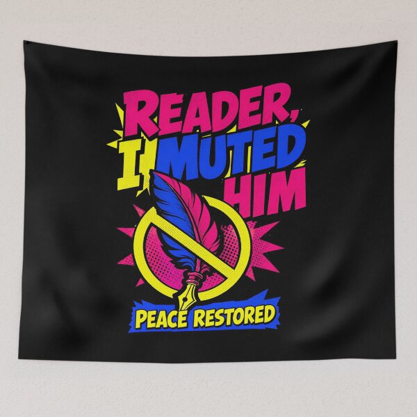 Item preview, Jane Eyre: Reader, I Muted Him—Peace Restored designed and sold by Fenay Designs.