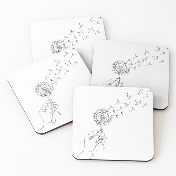 Item preview, Hand Holding Dandelion Blowing Birds designed and sold by Michaelragheb.