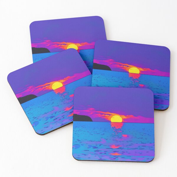 Item preview, Vivid Ocean Sunset designed and sold by tomorrowsart.