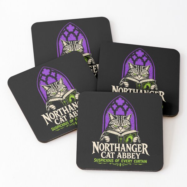 Item preview, Jane Austen Halloween: Northanger Cat Abbey designed and sold by Fenay Designs.