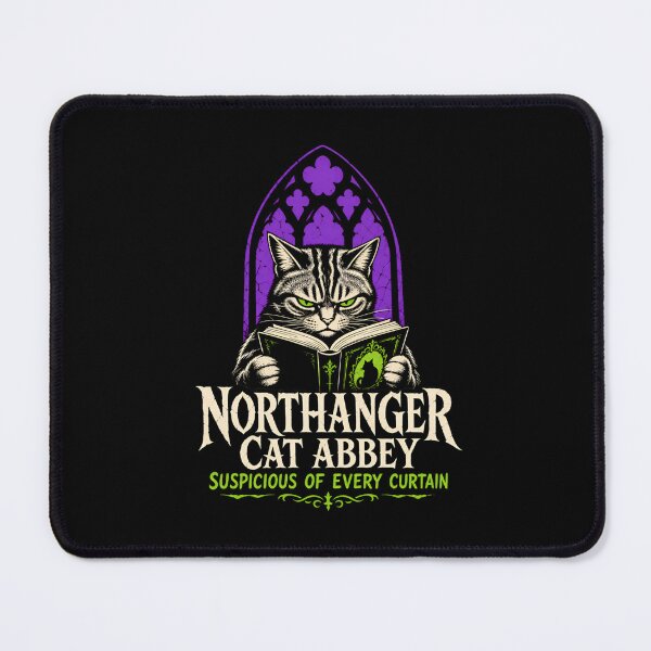 Item preview, Jane Austen Halloween: Northanger Cat Abbey designed and sold by Fenay Designs.