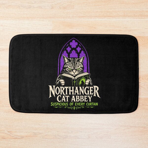 Item preview, Jane Austen Halloween: Northanger Cat Abbey designed and sold by Fenay Designs.