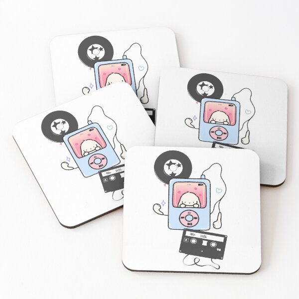 Item preview, Kawaii Retro Music Player with Cute Puppy  designed and sold by Valiabeth.