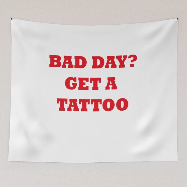 Item preview, bad day? get a tattoo designed and sold by Kasia1987t.